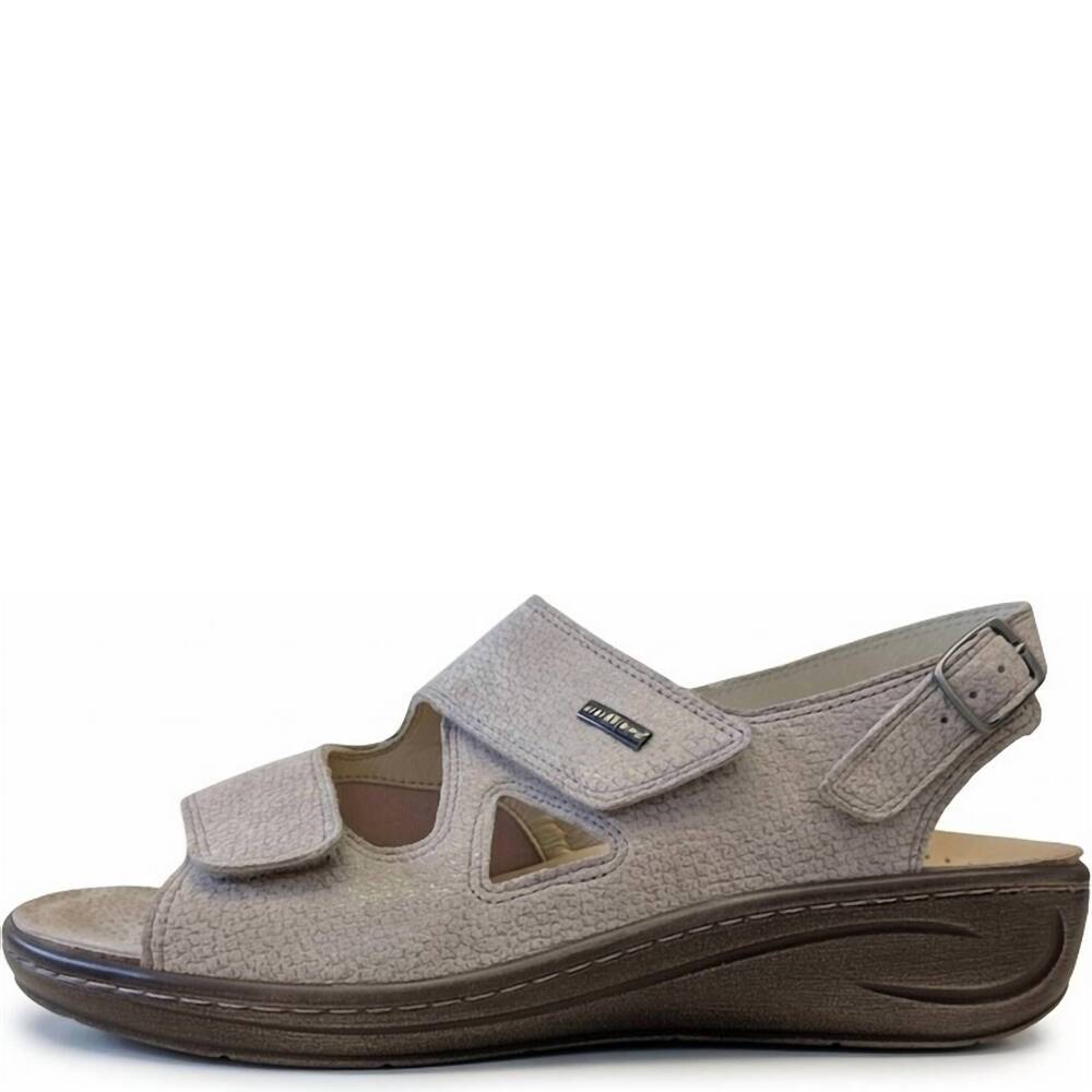 NEW RUBY women's vienna sandal in taupe